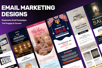 design responsive email marketing templates in figma