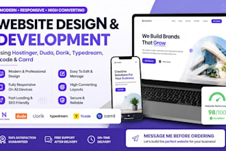 hostinger website design duda dorik typedream ycode carrd website development