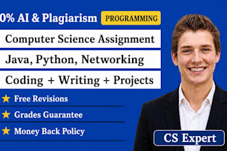 computer science assigned, report writing, java, cpp, python programming project