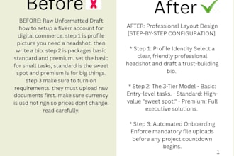 format, design, and redesign your documents professionally