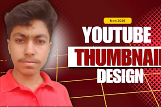 design professional  you tube thumbnails in canva