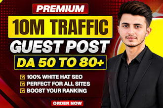 provide SEO guest post backlinks, high da guest post, publish article