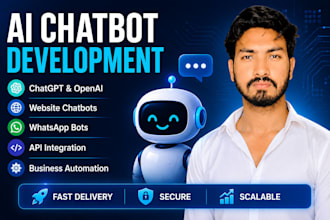develop ai chatbot chatgpt openai whatsapp and business