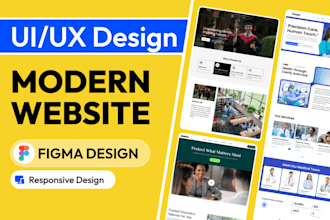 do figma website design, mobile app ui ux, website ui ux design