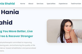 design a modern SEO friendly website for your business