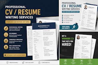 write a professional  resume, CV and ai post
