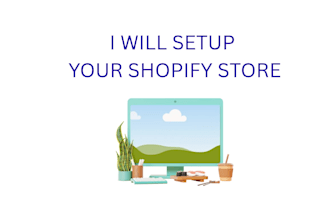setup your shopify store