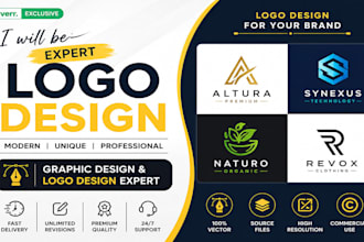 be expert logo design for you