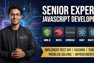 be your senior nodejs nestjs and full stack javascript developer