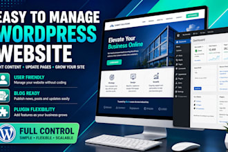 design a responsive wordpress website for your business