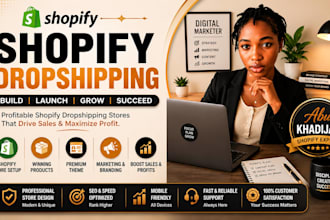 build shopify store design redesign copy ecommerce website
