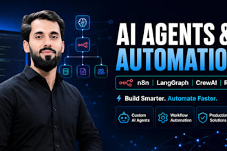 build ai agents, n8n automations, rag chatbots and langgraph workflows