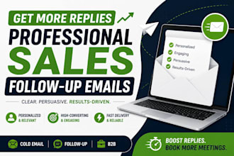 write professional sales follow up emails