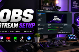 setup and optimize obs studio for streaming gaming and recording