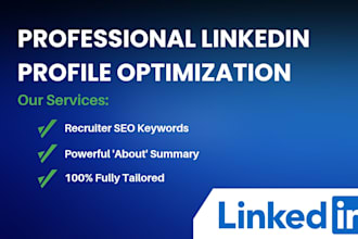 write and optimize your professional linkedin profile