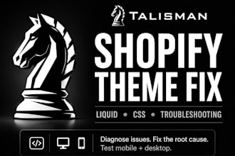 diagnose and fix your shopify theme problem