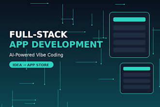 build your full stack app using ai powered vibe coding