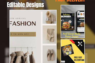 design professional social media post for business