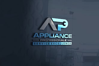 make text eye catching logo for a growing appliance business