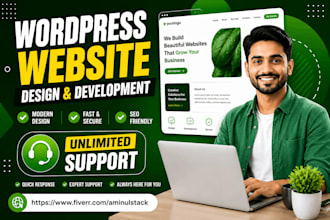 design and develop wordpress websites for salons, spas, clinics and restaurant