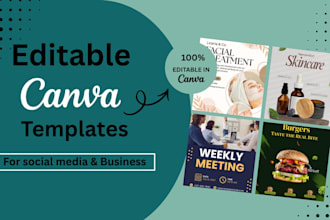 design modern canva templates for instagram