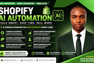 build shopify store ai automation website ai chat box automation