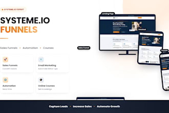 build systeme io sales funnel landing page system io website expert
