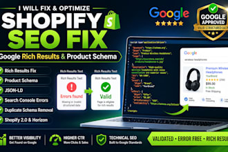 fix shopify product schema json ld structured data for rich results