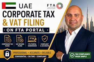 file uae corporate tax and vat return on fta portal