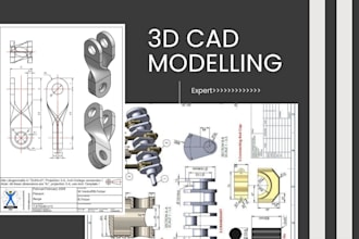 do premium product design, solidworks cad, 3d modeling dfm, manufacturing design