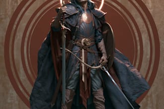 create your dnd or fantasy rpg character art
