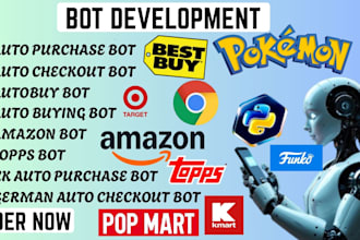 topps bot pokemon bot auto purchase bot auto buying bot  amazon bot checkout bot