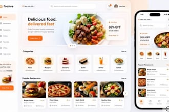 build a restaurant website with table booking and online food ordering