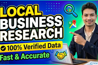 do local business research and b2b lead generation