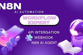 build n8n ai agent, n8n automation, n8n workflow and ai workflow automation