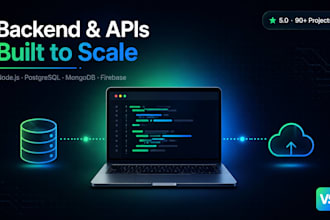 develop a scalable backend architecture with node js
