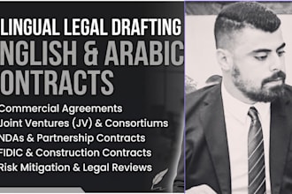 review and draft construction and fidic contracts