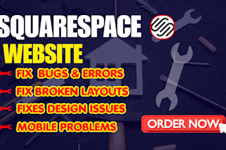fix squarespace mobile issues and improve website responsiveness