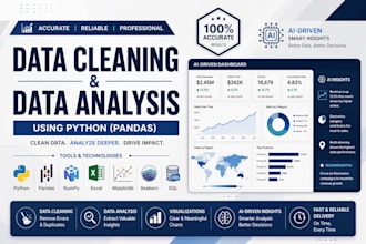 do data analysis and ai driven dashboard