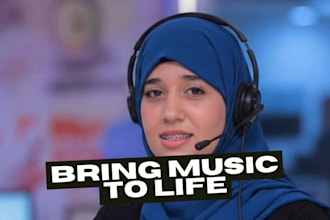 be your famale pop singer, famale vocalist in arabic, english and turkish
