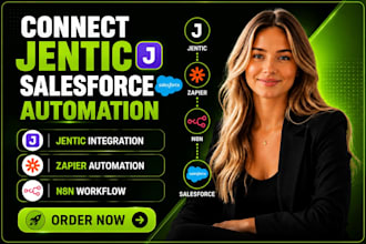 connect jentic salesforce hubspot slack notion airtable zapier n8n integration