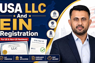 register a USA llc and apply for an ein