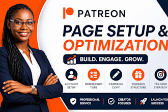 create and optimize your patreon creator page