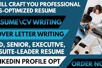 craft you a resume for all career level