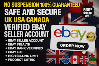 ebay account creation USA uk ebay store setup ebay listing