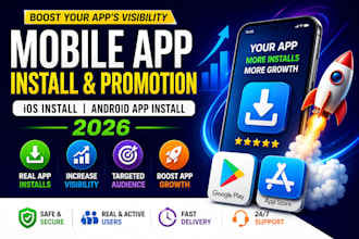 do mobile app install, app promotion, ios install, android app install 2026