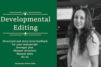 developmentally edit your fiction novel