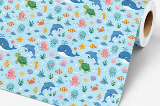 design cute seamless kids pajama fabric patterns