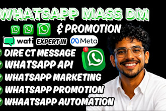 send whatsapp bulk message, whatsapp mass dm targeted outreach