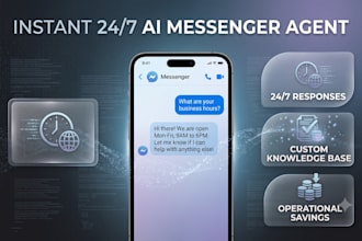 make a facebook messenger bot for customer service and support